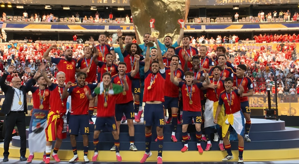 Spain Lift 2026 FIFA World Cup Trophy